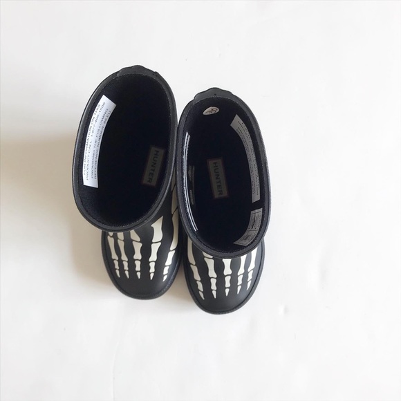 Hunter NWB Classic skeleton rain boots toddler size 5(UK4) - Picture 4 of 7